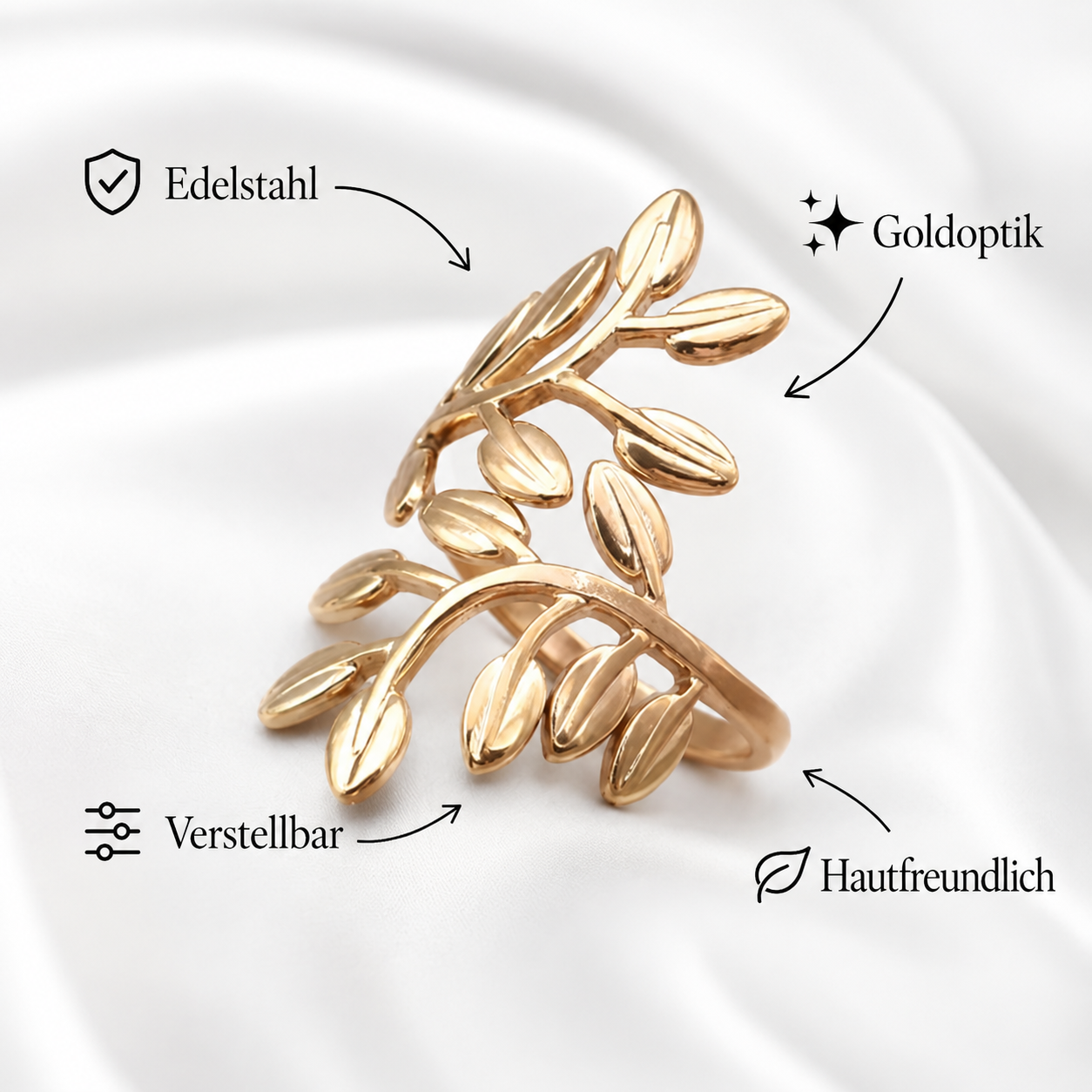 Olive Leaf Ring