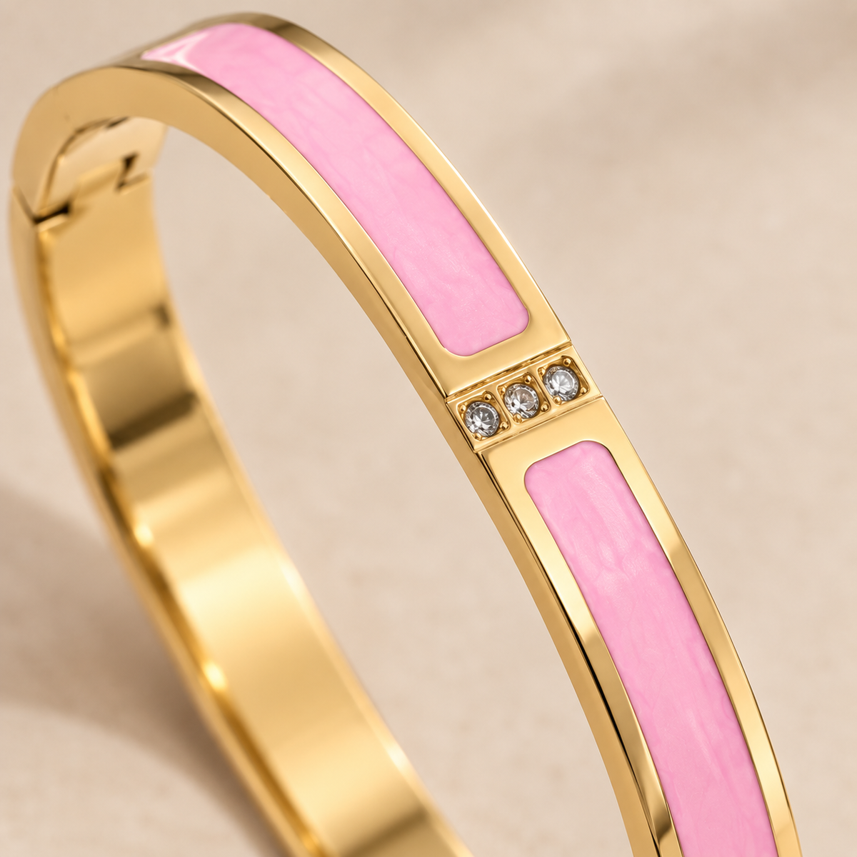 Malia Pink Armreif