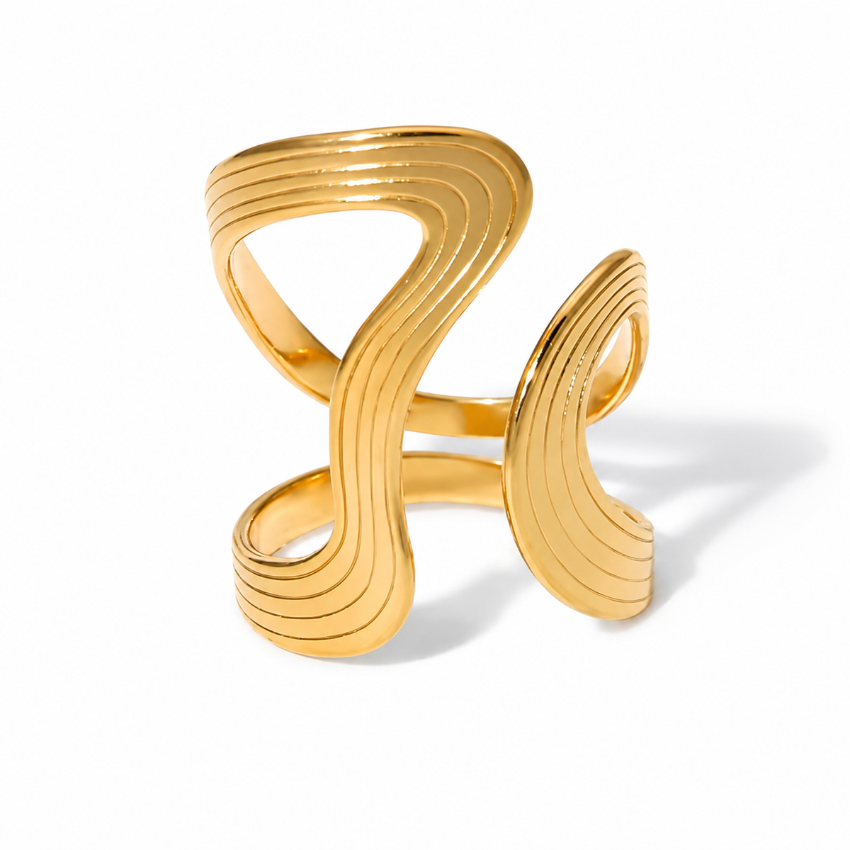 Ocean Wave Ring