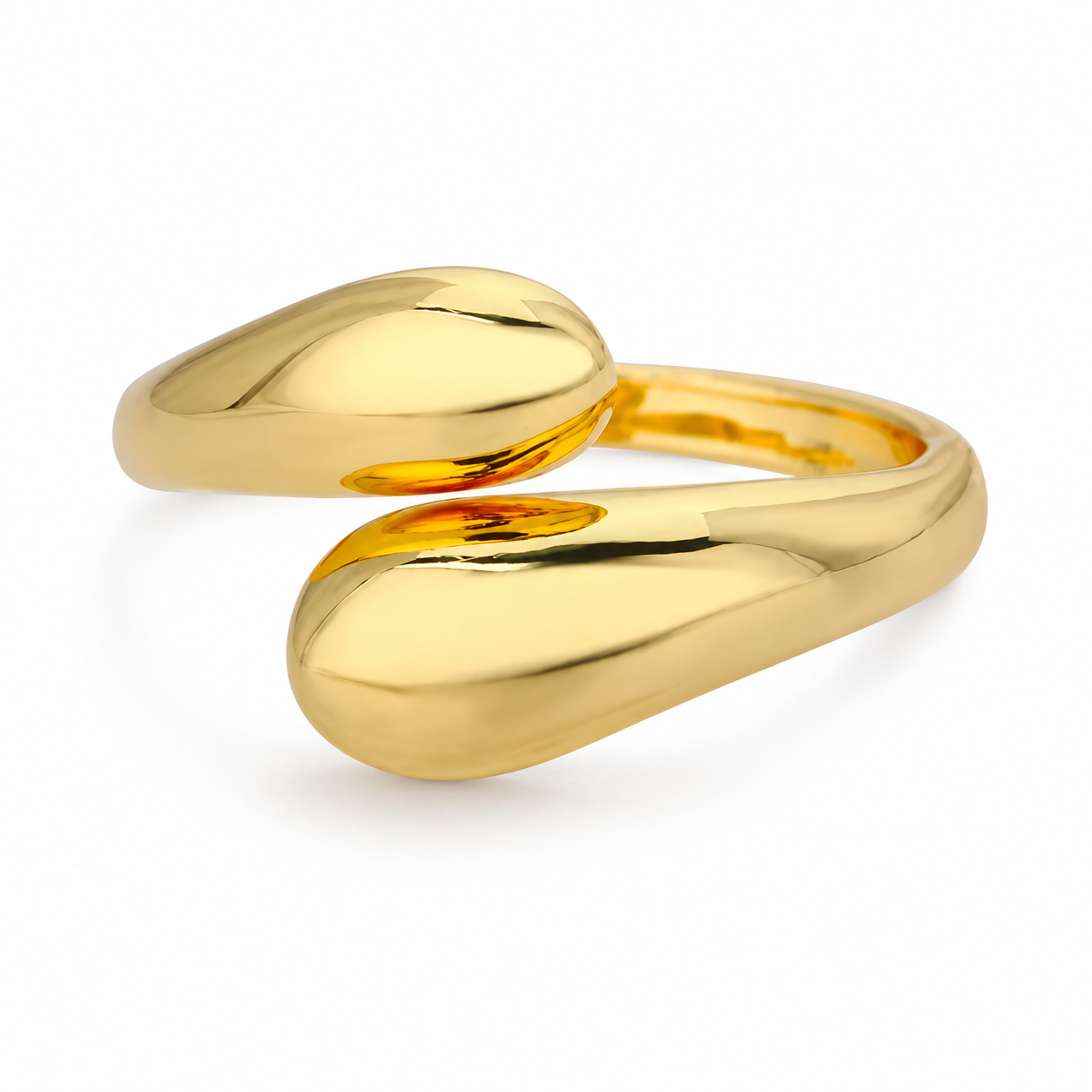 Golden Drop Ring