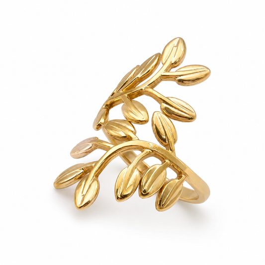 Olive Leaf Ring