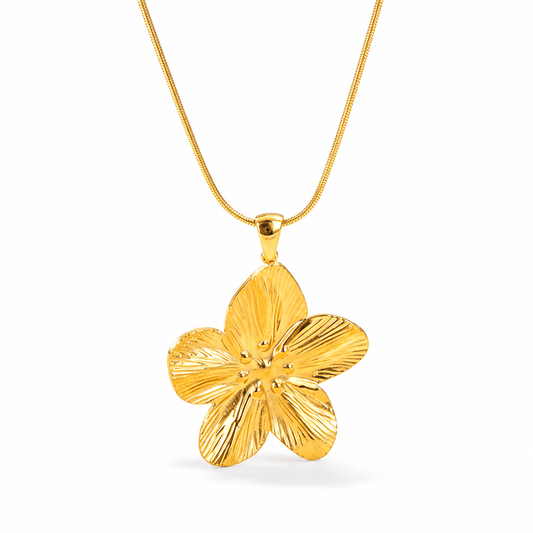 Goldene Blütenkette