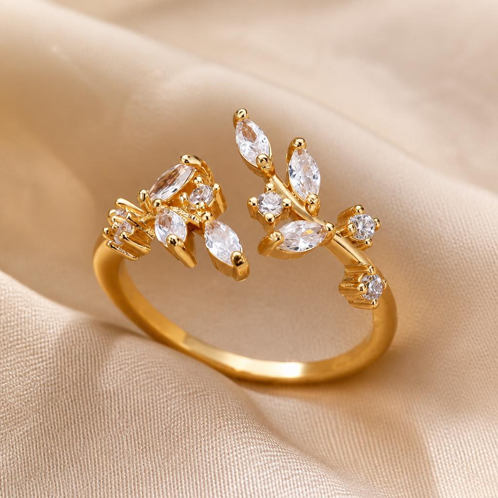 Blütenglanz Ring