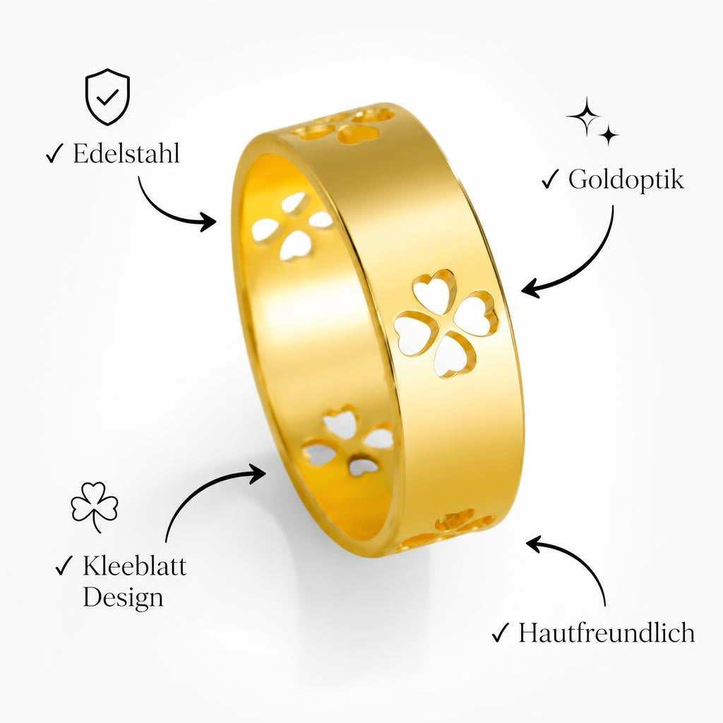 Kleeblatt Ring