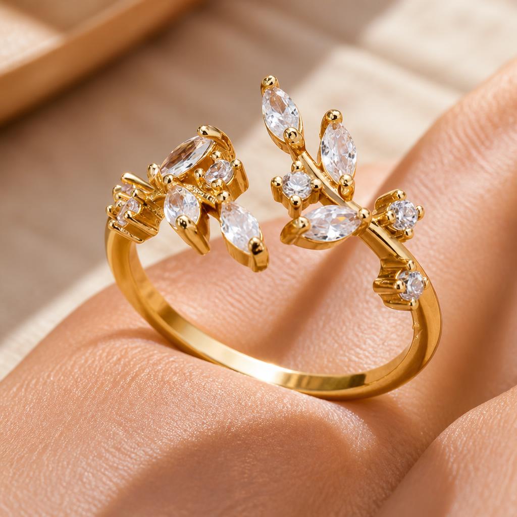 Blütenglanz Ring